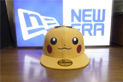  皮卡丘 宠物小精灵 口袋妖怪 NEWERA CAP 封闭款 棒球帽