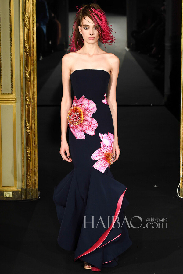 2015春夏高级定制时装周：艾历克西斯·马毕 (Alexis Mabille) 高级定制秀 图片来自GoRunway/InDigital