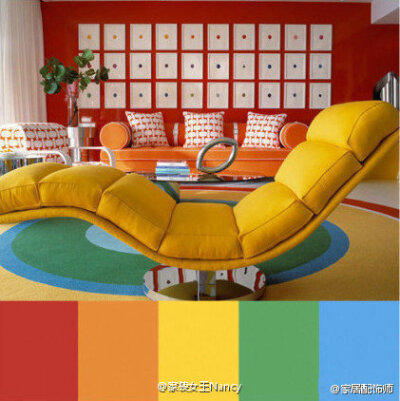 室内家居配色示例