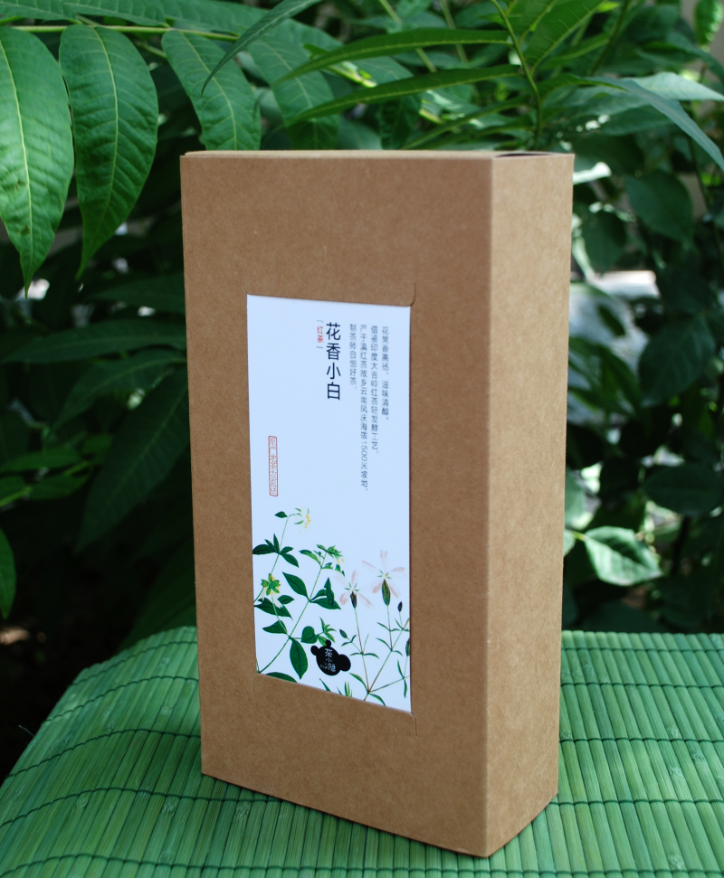 茶小隐2015春茶 花香小白100g 滇红茶 大吉岭式轻发酵 花香