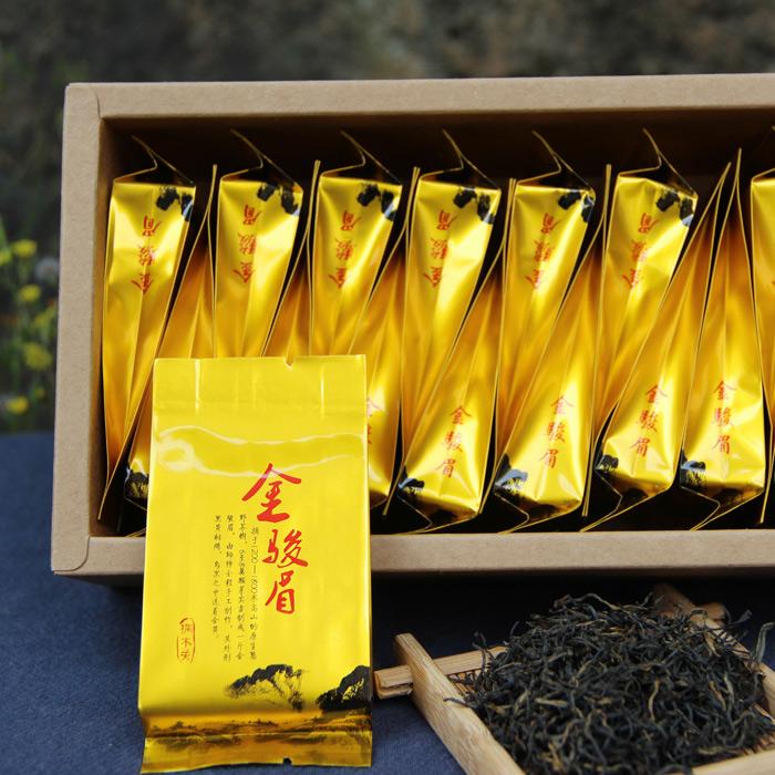 「金骏眉2号」茶农茶舍2015武夷山顶级红茶 每盒80克 16小包