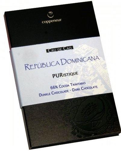德国Coppeneur黑巧克力*66%黑巧*加勒比海*多米尼加共和国*