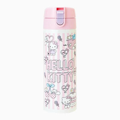 现货日本2015 Hello Kitty爱心甜点保温壶 保温杯 500ml