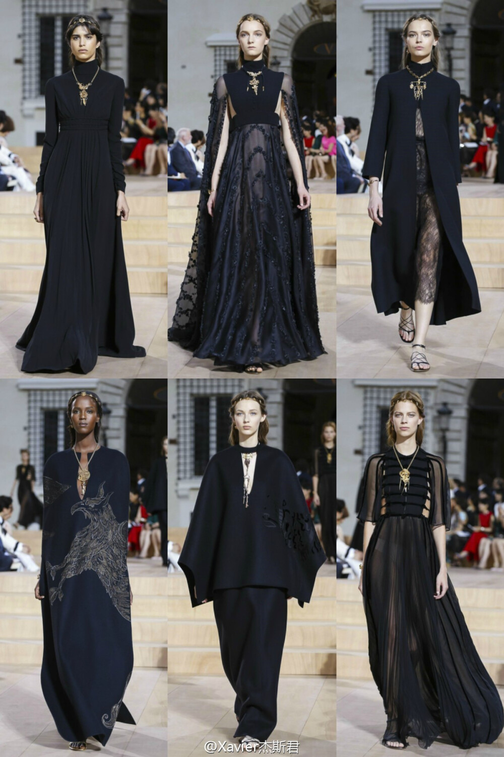 #2015秋冬巴黎高级定制时装周#-@Valentino官方微博 Haute Couture Fall/Winter 2015 (FULLCOLLECTION) - 选址“永恒之城”罗马进行秋冬高级定制系列发布的Valentino用做工精细衣料考究的作品讲述着关于古罗马的优雅故事,服装工艺自无须多说,单是品牌设计发展的走势已有了全新突破