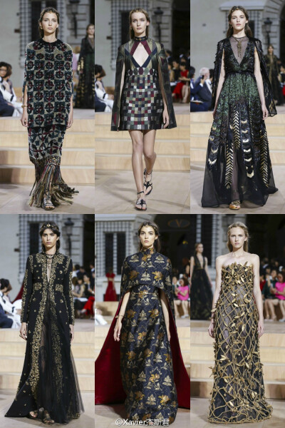 #2015秋冬巴黎高级定制时装周#-@Valentino官方微博 Haute Couture Fall/Winter 2015 (FULLCOLLECTION) - 选址“永恒之城”罗马进行秋冬高级定制系列发布的Valentino用做工精细衣料考究的作品讲述着关于古罗马的优雅…