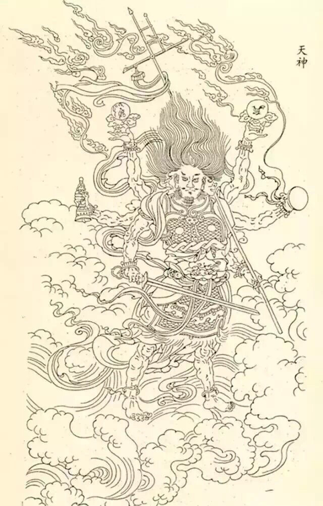 【唐代画圣吴道子——俄顷而就，有若神助】吴道子(约680～759年)初为民间画工。开元年间以善画被召入宫廷，历任供奉、内教博士、宁王友。曾随张旭、贺知章学习书法，通过观赏公孙大娘舞剑，体会用笔之道。擅佛道、神鬼、人物、山水、鸟兽、草木、楼阁等，尤精于佛道、人物，长于壁画创作2.2）