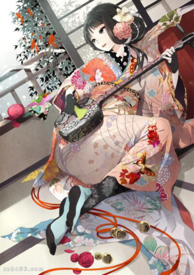 十张漂亮的日系古风插画分享