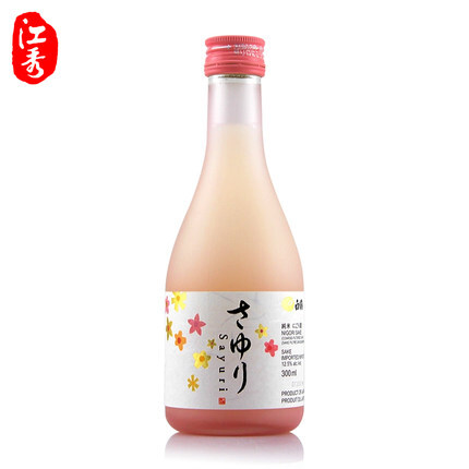 特价日本原装进口洋酒白鹤小百合纯米酿造米酒甘口300ml浊酒/清酒