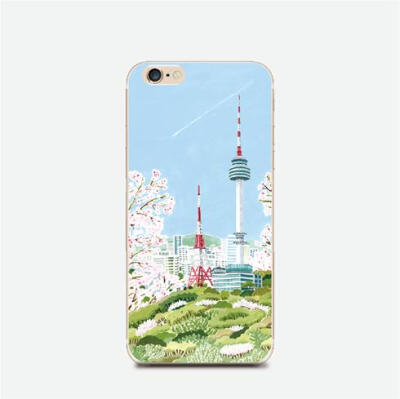 现货Tokyo Tower iphone44s55s66Plus 米3浮雕手机壳