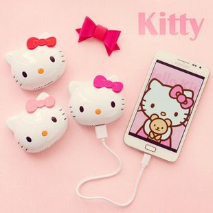 超萌物HELLOKITTY创意卡通通用手机充电宝12000毫安便携移动电源