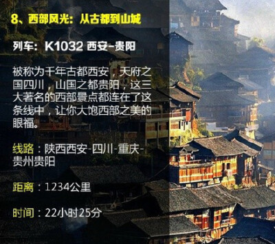 【8张火车票，带你走遍最美中国】中国最美的风景，一直在路上。收藏起这8张火车票吧，总有一天，它们会带你走遍最美的中国！#我没钱可我想旅行#