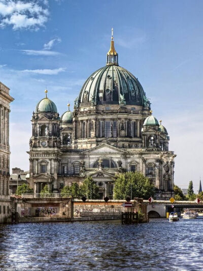 Berlin Cathedral, Museum Island, Berlin, Germany 柏林大教堂、博物馆岛,德国柏林