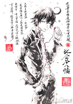 #我的青春恋爱物语果然有问题##比企谷八幡#pixivID:極限の道 7140895 微博ID:極道畫師 贴吧和贴吧ID:极限之道 p站O网页链接