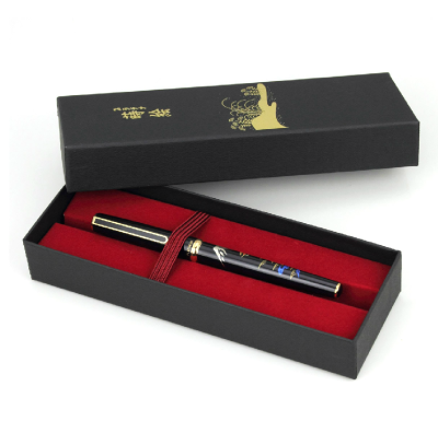日本白金GBTL4000M中性笔黑色0.5 商务办公水性签字笔 送礼品盒