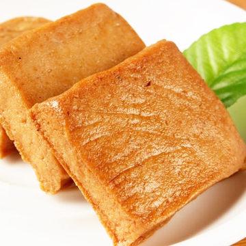 台湾特产零食品 豆干 炎亭渔夫 鱼豆腐干鱼板烧 烧烤香辣蟹黄20g