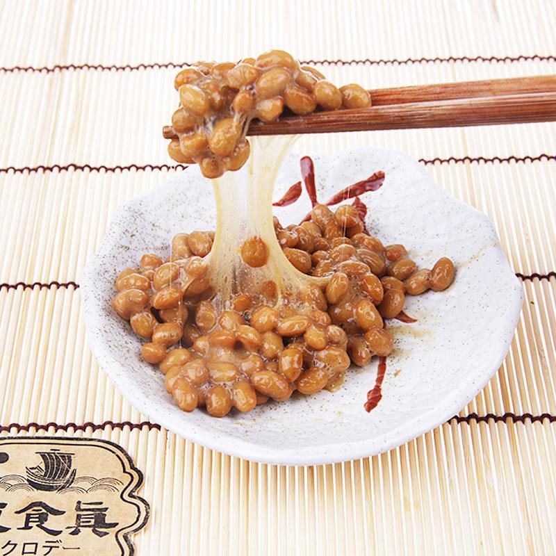 顺食真料理美食拉丝纳豆 黄纳豆套餐组合150g*8组24盒