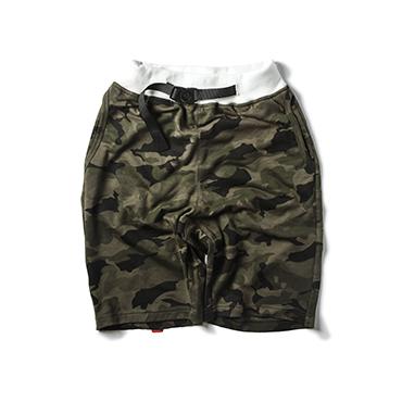 ROARINGWILD 15SS RUSH CAMO CST 迷彩拼接棉质短裤