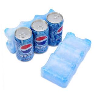 波浪蓝冰 保冷冰板 蓄冷冰盒 冰包 冰格冰袋保温袋专用 550ML
