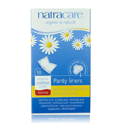 奈卡Natracare 英国进口有机纯棉独立装护垫 柔软透气 15cm*18片