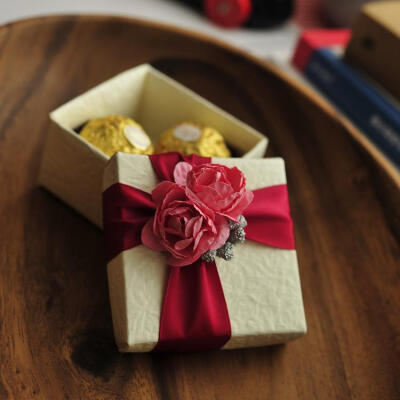 喜的良品 喜糖盒子 结婚创意婚礼糖果盒 纸盒婚庆用品韩版SA28