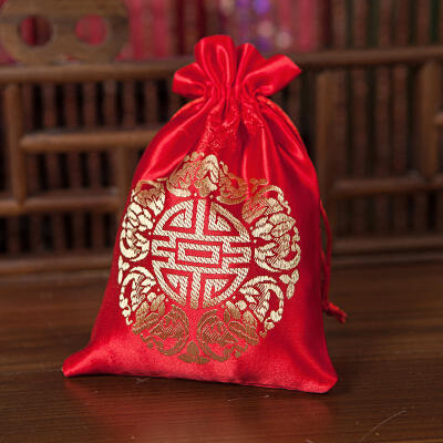 红嫁衣 喜糖袋 创意喜蛋袋 织锦回礼袋 中式吉祥礼品袋 婚庆用品