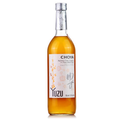 日本原装进口蝶矢CHOYA俏雅柚子利口酒配制酒700ML