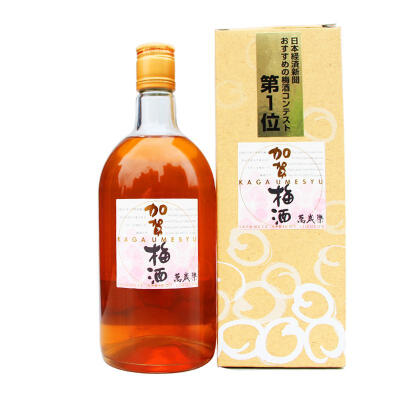 原装进口日本梅酒万岁乐梅酒加贺梅酒日本知名梅酒720ML