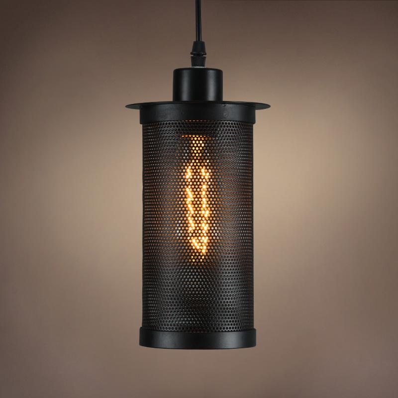 美式工业风复古简约单头吧台餐厅阳台灯酒吧咖啡厅设计师创意吊灯