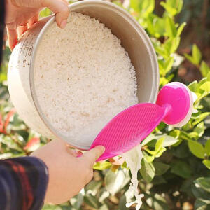 贩美丽实用不伤手淘米器洗米勺厨房小工具厨房洗米工具韩国淘米勺