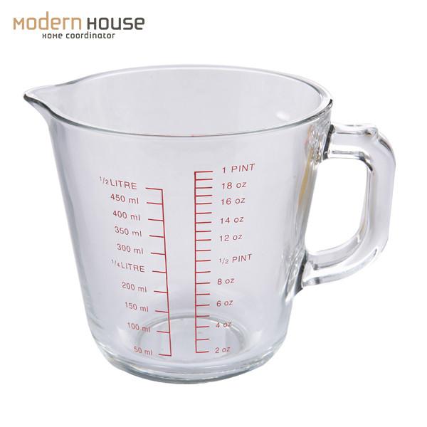 ModernHouse韩国时尚家居透明量杯烘焙厨房量杯食品级水量杯