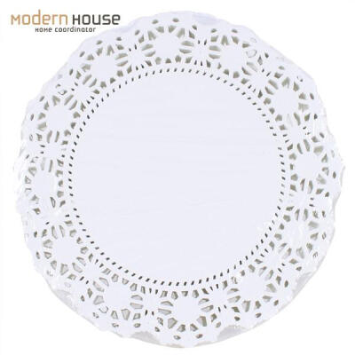 ModernHouse韩国时尚家居烘焙用品圆形花纹蛋糕垫纸小张