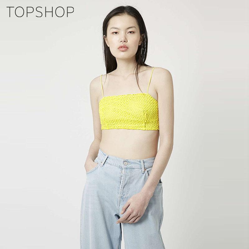 TOPSHOP2015夏新 女士钩织吊带背心 04E08HYLW