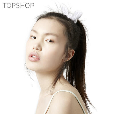 TOPSHOP 蝴蝶结发带兔耳朵头饰发卡饰品 兔耳朵头绳19B21GBLK