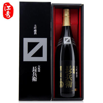 日本清酒 日本原装进口洋酒 大关牌大坂屋长兵卫大吟酿清酒1800ml