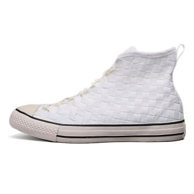 匡威Converse Chuck Taylor All Star 白色编织高帮板鞋 147986C