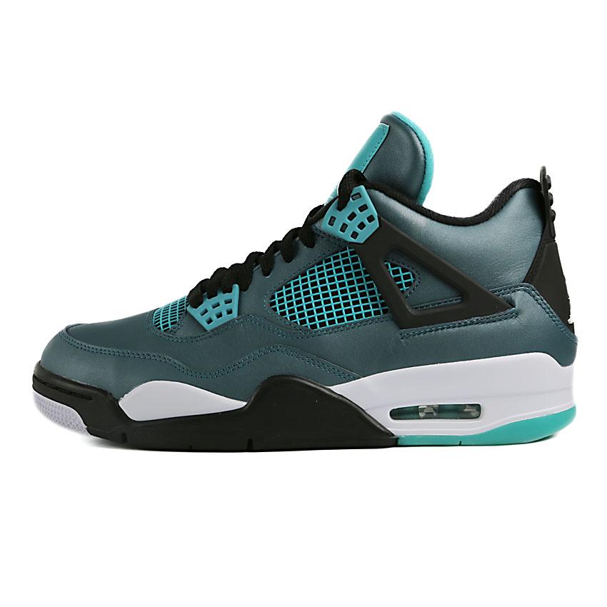 耐克Nike Air Jordan 4 Teal AJ4 乔4男鞋 湖水绿 705331330