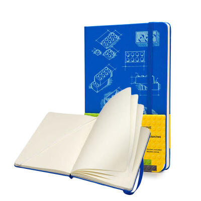 Moleskine 乐高限量版笔记本文具本子纯白内页大型 9788867326211