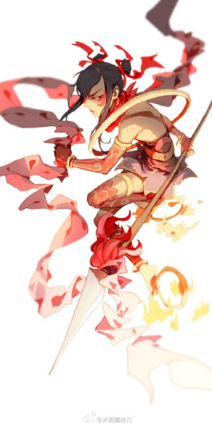 西游记之大圣归来 哪吒 这张画得太好看了  出处见水印(⌒∇⌒)