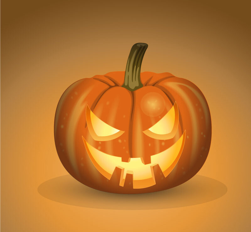 卡通万圣南瓜灯矢量素材素材格式ai素材关键词万圣节南瓜灯