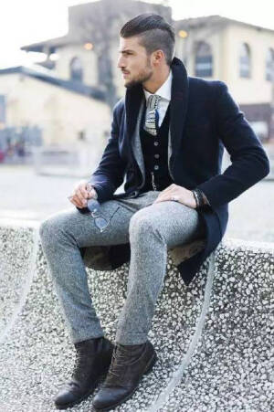 看看帅哥们都是什么发型