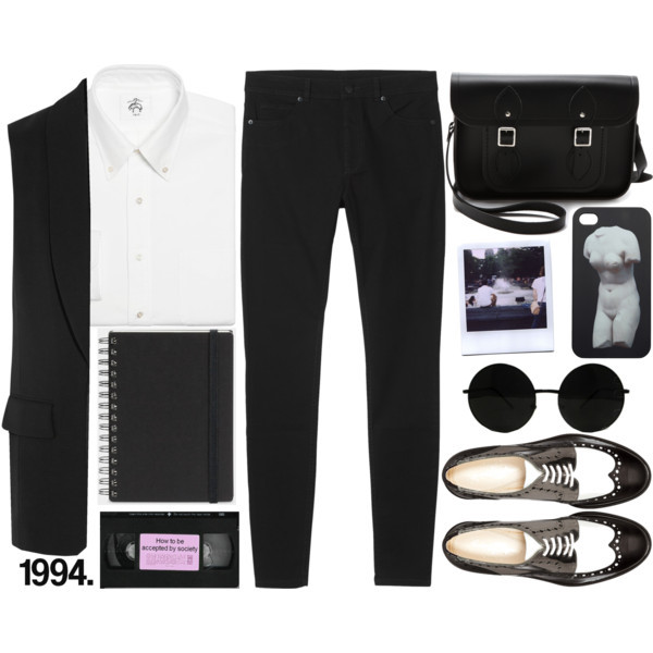 A fashion look from August 2014 featuring satin slip, Monki and oxford shoes. Browse and shop related looks.