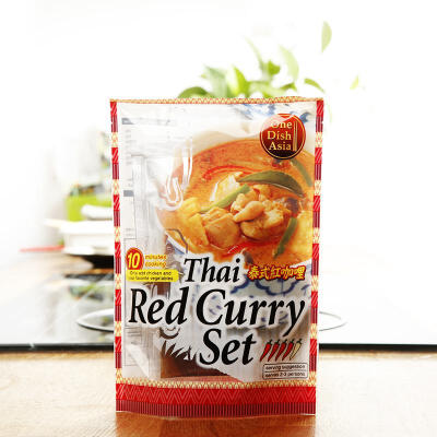泰式美味厨易OneDishAsia泰国原装进口红咖喱调味组合料 91g