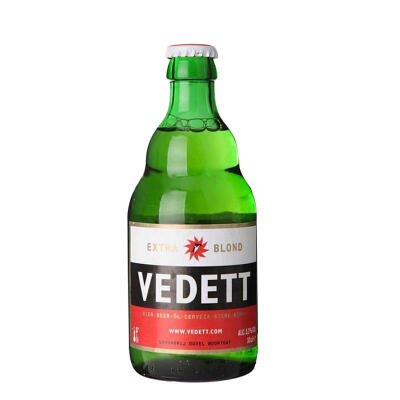 比利时原装进口企鹅啤酒 VEDETT进口啤酒 330mL&times;6瓶