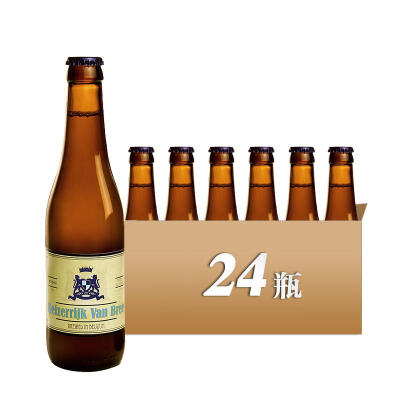 比利时原装进口布雷帝国白啤酒 淡淡柠檬香气 330ml&times;24瓶