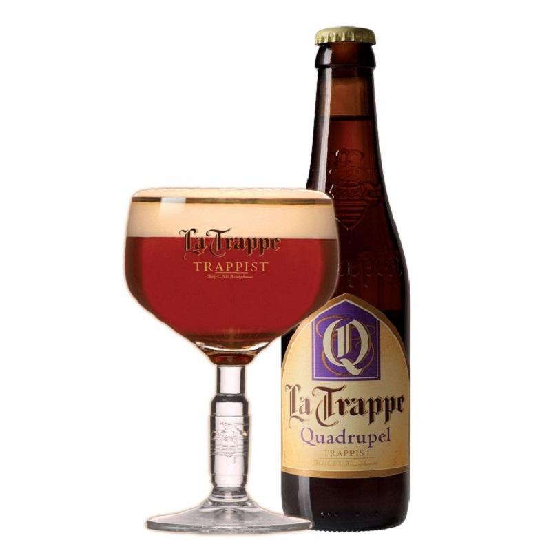 比利时进口荷兰修道院四料啤酒 La Trappe Quadrupel 330mL