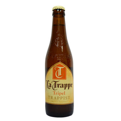 比利时原装进口荷兰修道院三料啤酒 La Trappe Tripel 330mL