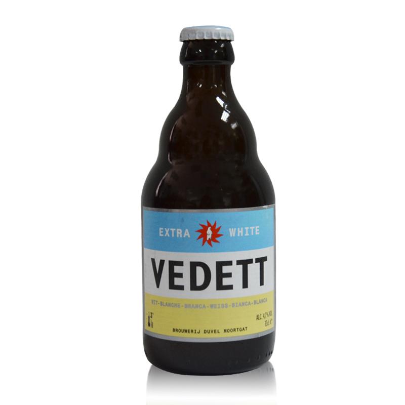 比利时原装进口白熊啤酒 VEDETT进口白啤酒 330mL