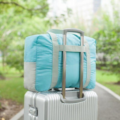 ABS爱彼此 便携可叠行李包手提旅游包男女商务出差行李包