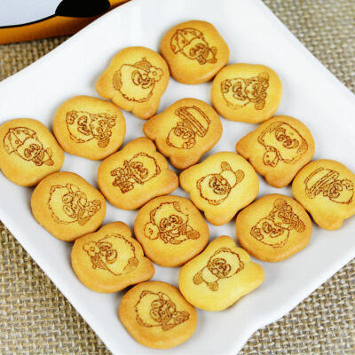 新加坡进口食品 meiji明治熊猫乐园饼干70g 熊猫儿童饼干