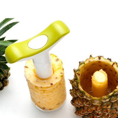 荷兰Vacu vin菠萝切块器 切菠萝刀削块器 中型切片器削水果刀